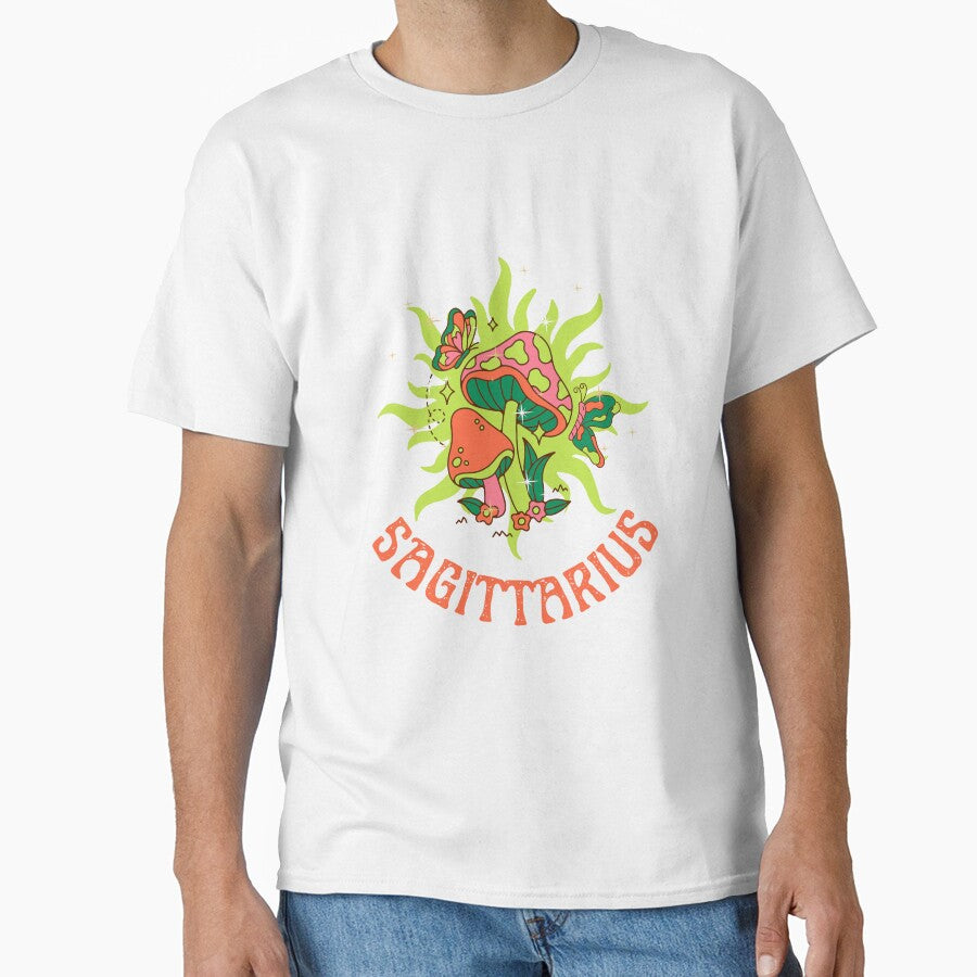Sagittarius Cottage Core Psychedelic by BettySpicer