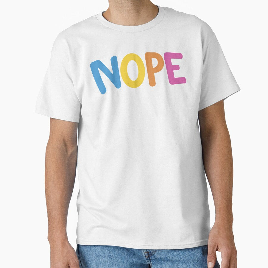 NOPE colorful text design by AlliAll-Digital