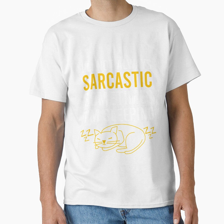I'm not always sarcastic sometimes I'm sleeping by Matheus2001 Unisex , , , Long Sleeve Tee
