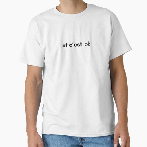 "and it's ok" in french by Crealice Unisex , , , Long Sleeve Tee