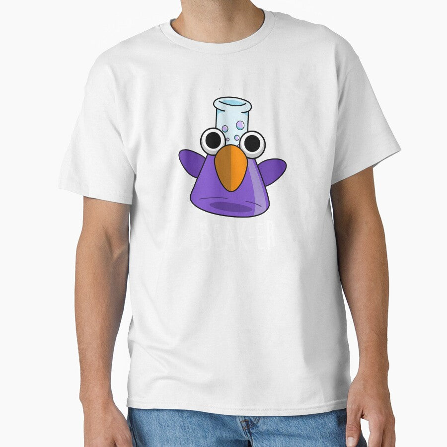 Beak-er Funny Chemistry Pun(Dark BG) by punnybone