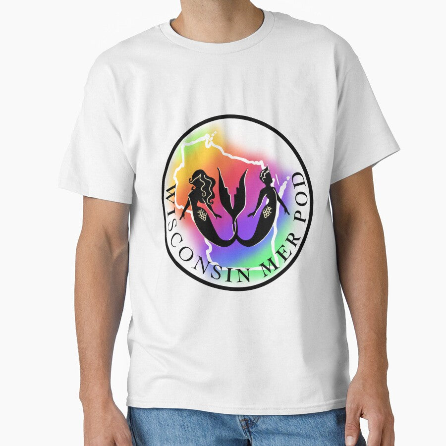 WI Mer Pod - Black Lettering/White Background by WIMerPod