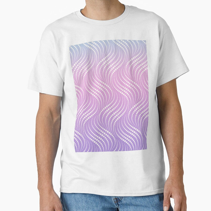 Pastel wavy mermaid gradient by Tanuja  Sharma