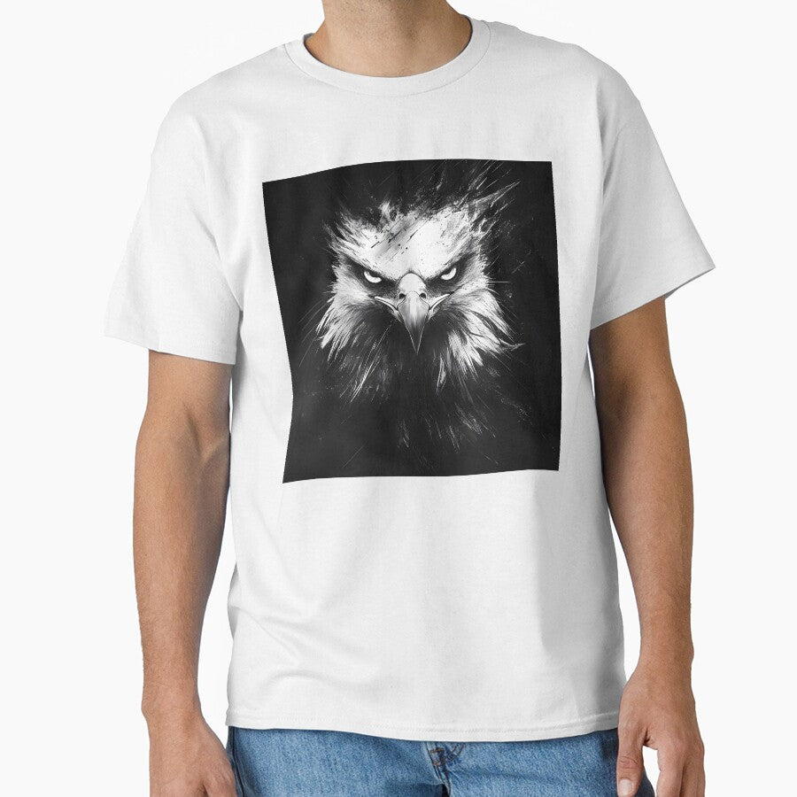 Stylized eagle patriotic sketch by dcrc