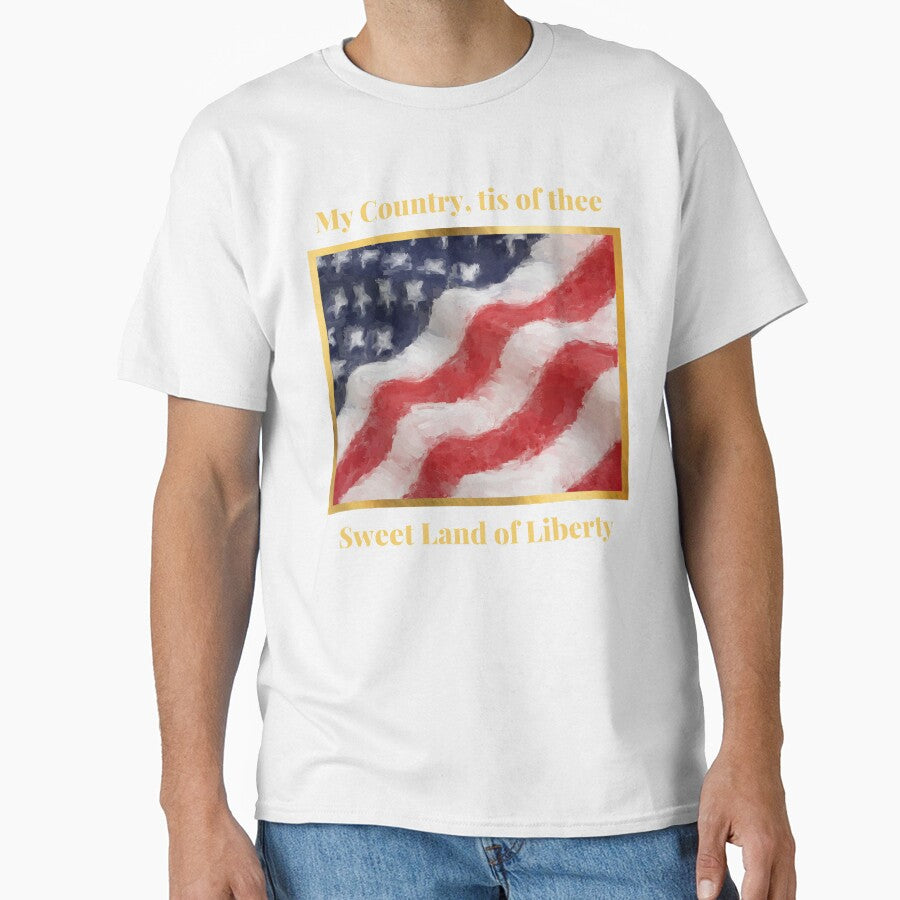 My country Tis of Thee Sweet Land of Liberty by artistoutfitter