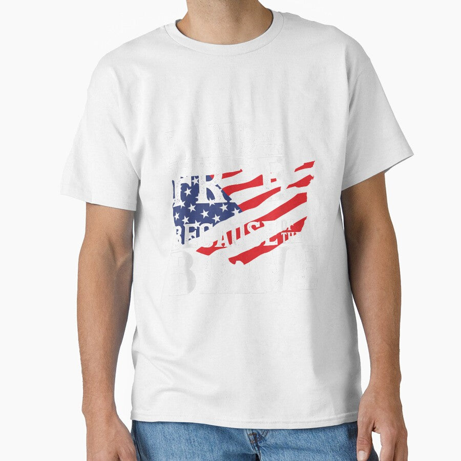 Land Of The Free Because Of The Brave by BundlerVq