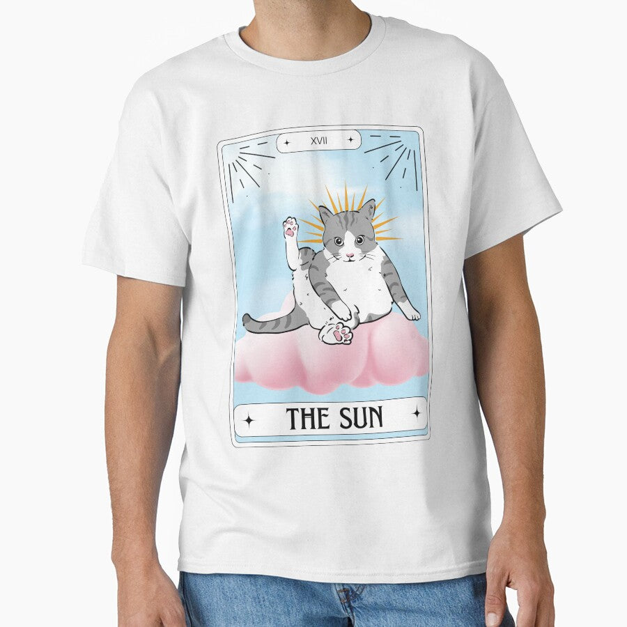 Tarot Card Tabby Cat The Sun by BettySpicer