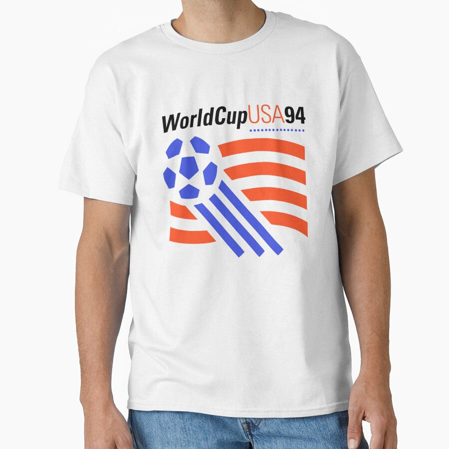 USA 1994 World Cup Soccer Retro 90s by silkdegreestees