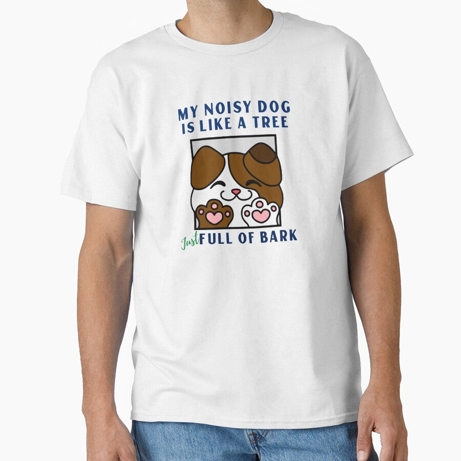 My noisy dog is like a tree who's got a lot of bark. I love him anyway. by PaperDreamPod
