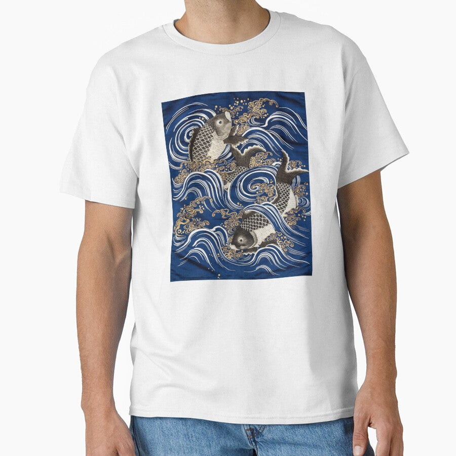 Carp in Waves by NickLivin