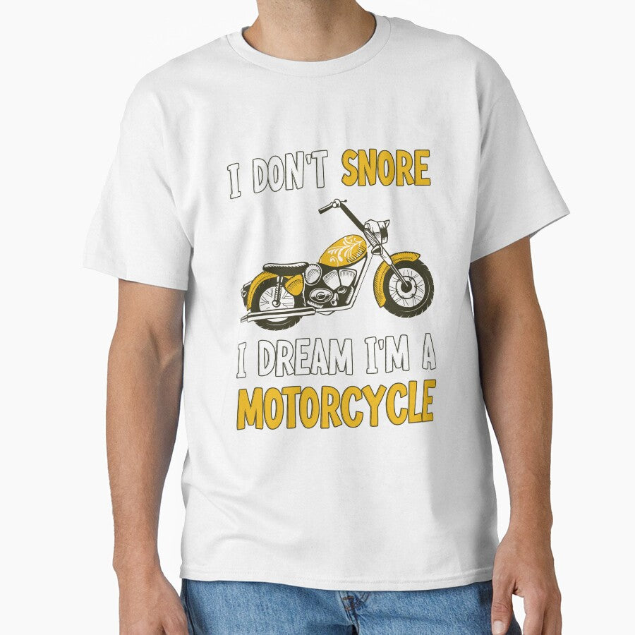 I don't snore I Dream I'm a Motorcycle by jie lin