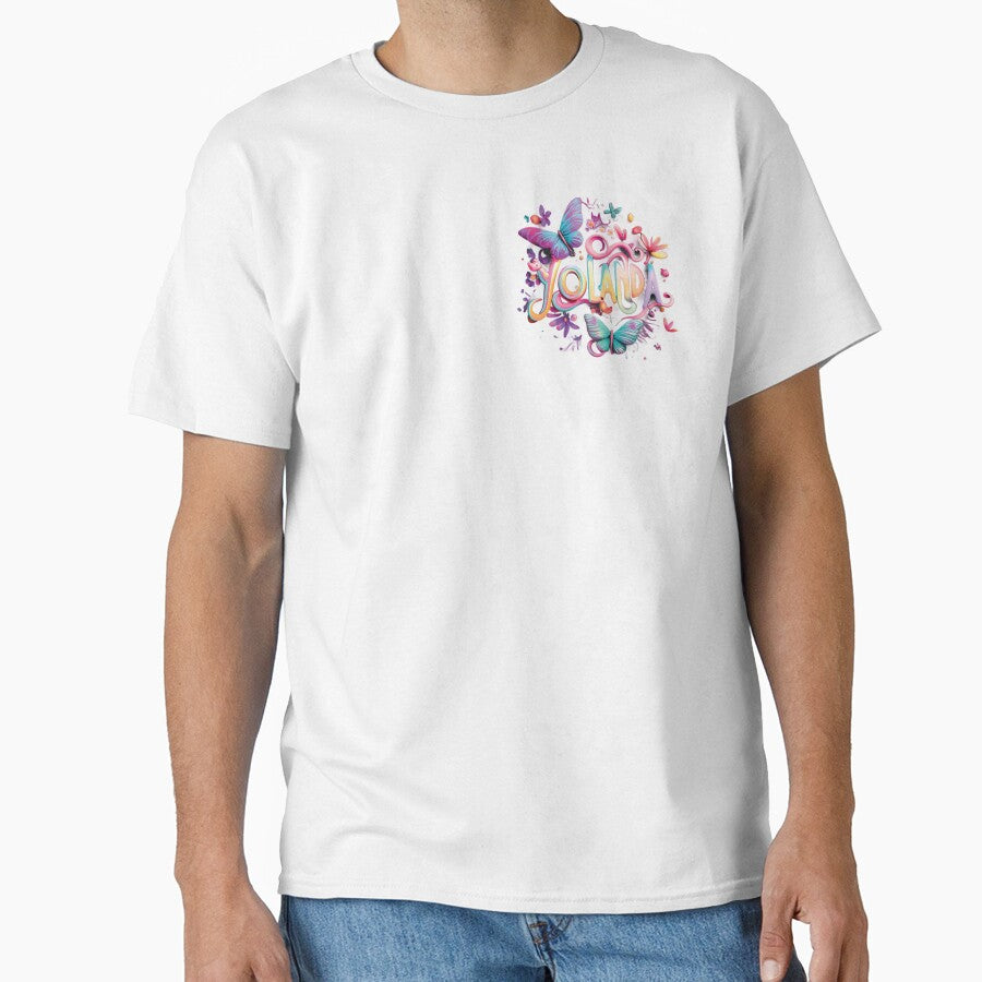 Unique colorful name Yolanda by LuckyFamily