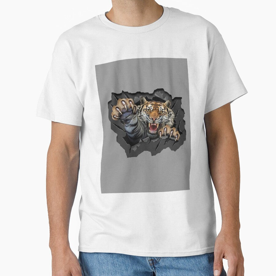 Angry Tiger Attack Graphic by Twistedpenda