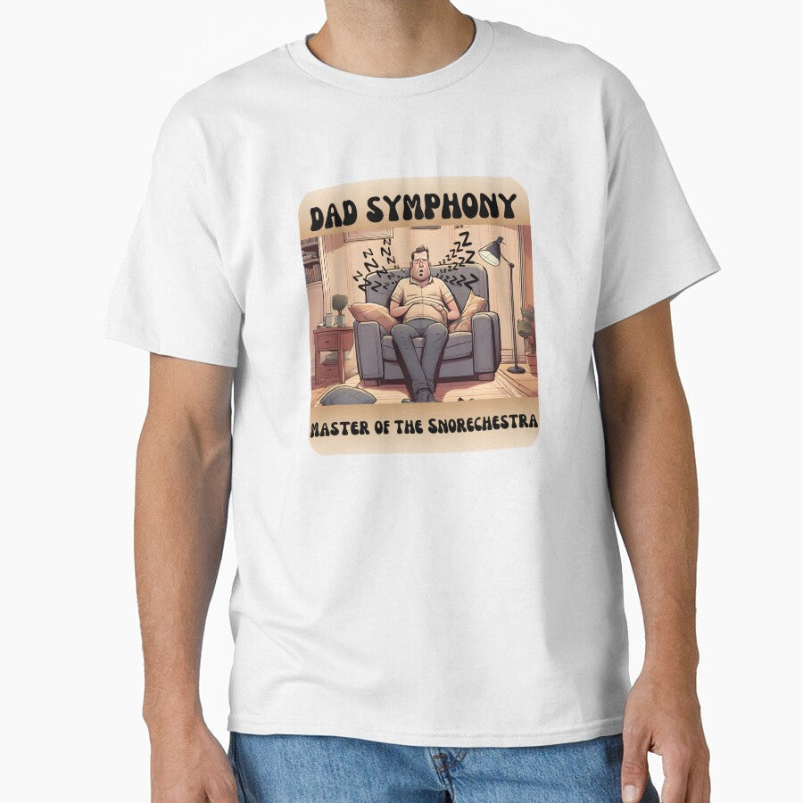 DAD SYMPHONY-Master Of The Snorechestra by Skeelo702 Unisex , , , Long Sleeve Tee