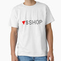 Shopify Stock Ticker Red - Black Font by frankyou