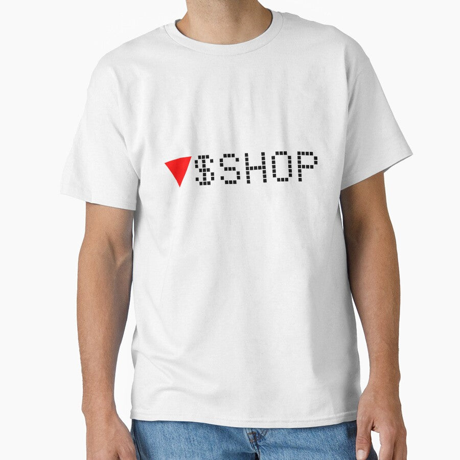 Shopify Stock Ticker Red - Black Font by frankyou