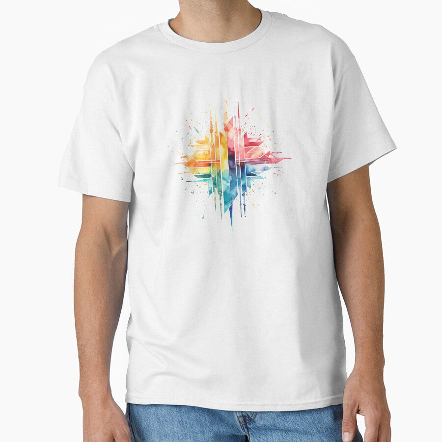 Colorful shape star by grebie