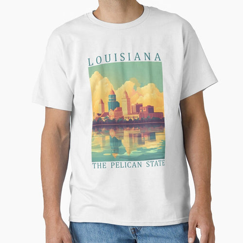 18 Louisiana Travel Poster by Lucy Goosy Art