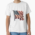 Classic USA Flag – Patriotic Stars and Stripes Illustration by artedigital99