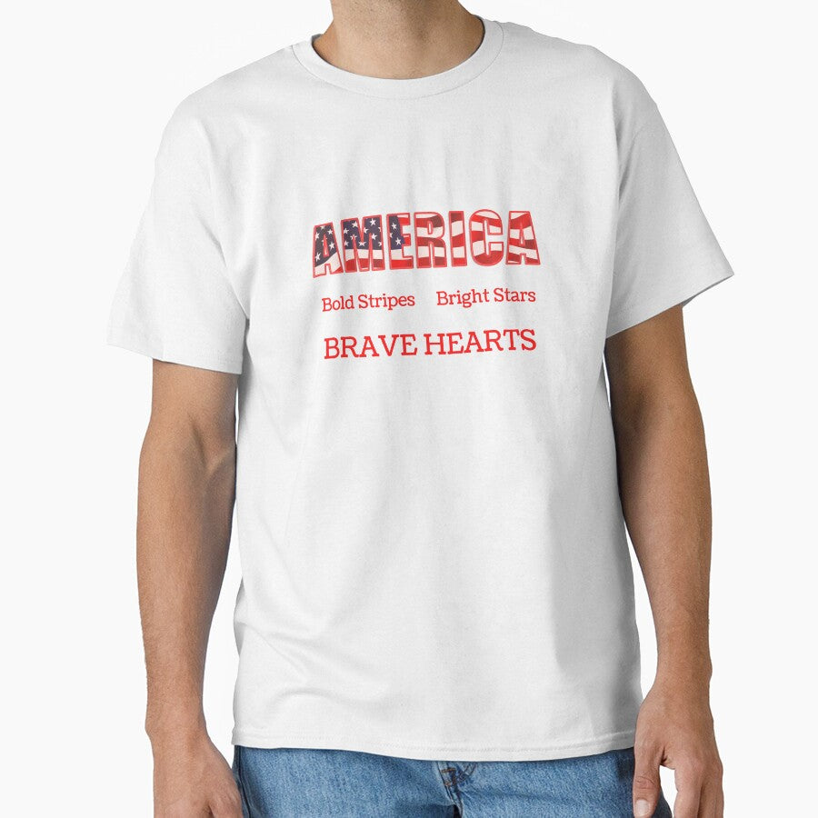 Bold Stripes, Bright Stars, Brave Hearts by artistoutfitter