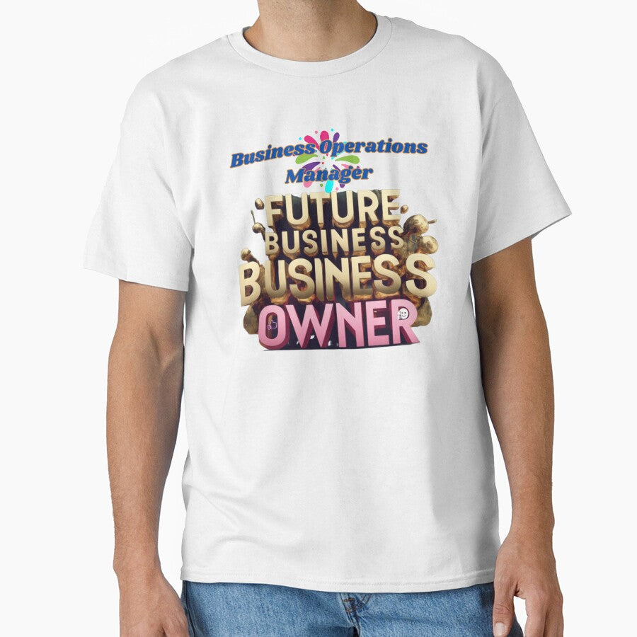BUSINESS OPERATIONS MANAGER FUTURE BUSINESS OWNER, MOM, DAD, GIFT, PYJAMAS by carlos crane