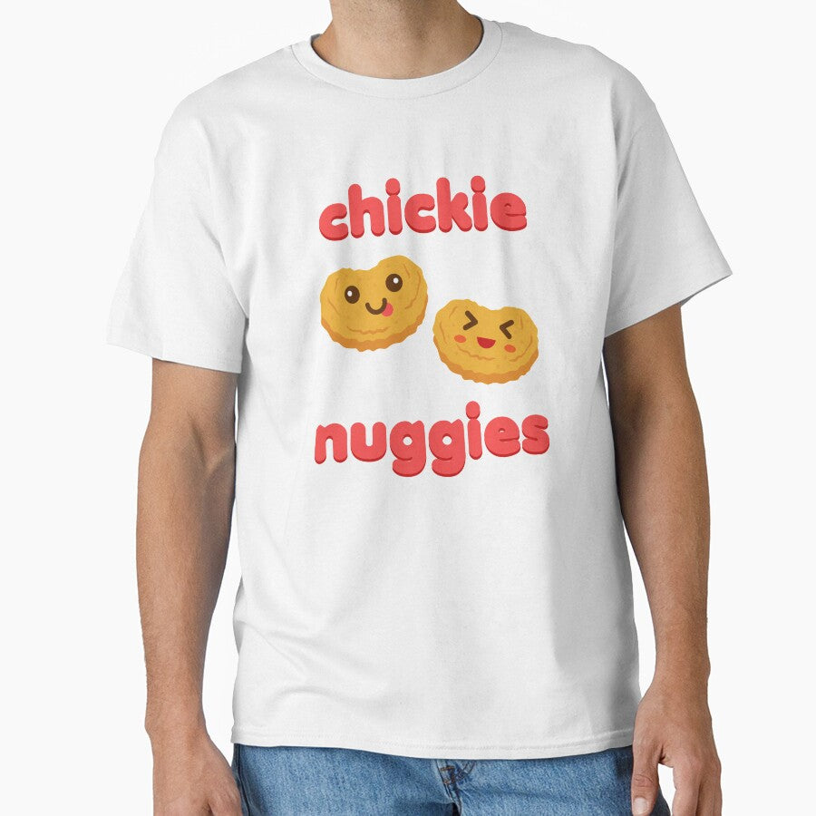 Chickie Nuggies Chicken Nuggets Funny Meme Cute Kawaii Baby Get In Loser Babytalk Slang by gkao