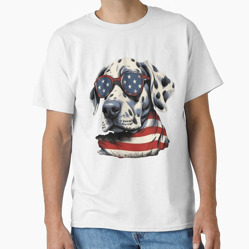 4th of July Dalmatian - Patriotic Pup by ZenEverAI