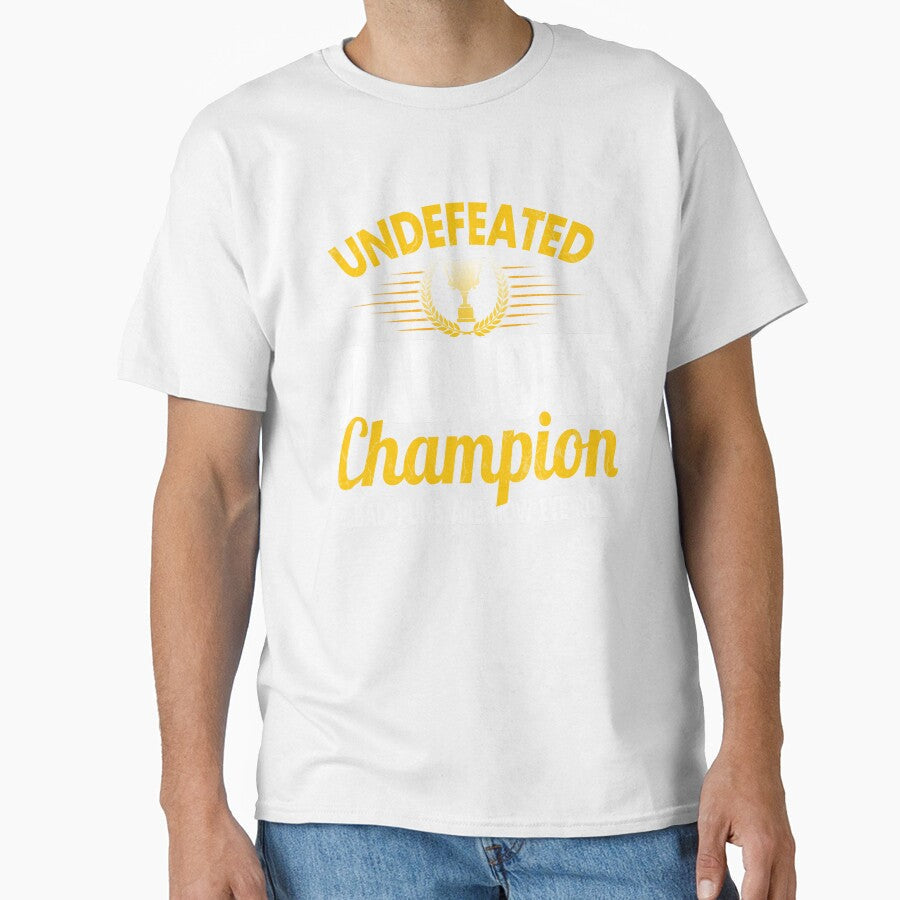 Mens Dad Joke Champion Gifts funny father's day gift, bad puns by Simeon Dorelus Unisex , , , Long Sleeve Tee