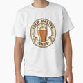 Brew Master Dad Retro Badge by Teeny Quities Unisex , , , Long Sleeve Tee
