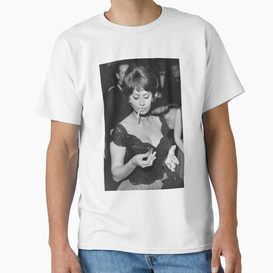 Natural Passionate Joy Acting Sexy Beauty Sophia Loren Smoking Gift Movie Fans by DebbieConquer