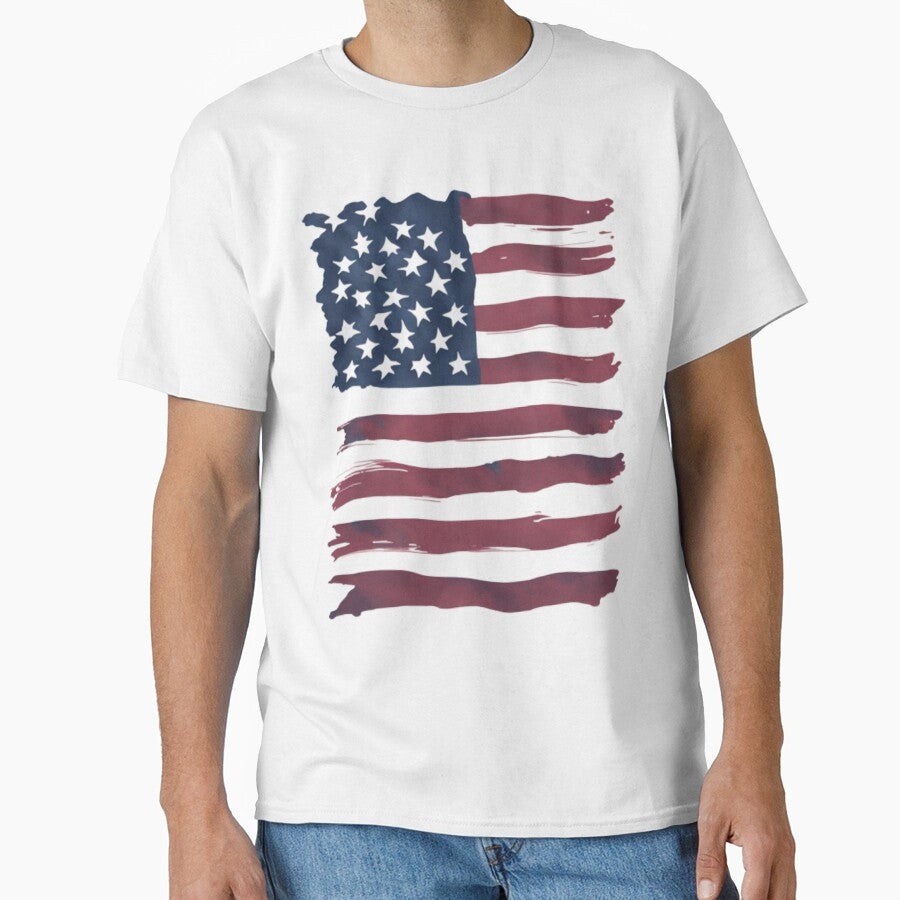 The Great Vintage American Flag by AOCollections
