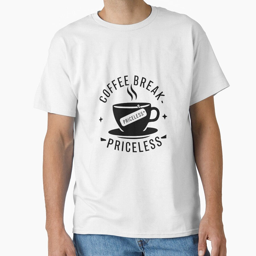 Coffee Break - Priceless by MrERNST Unisex , , , Long Sleeve Tee