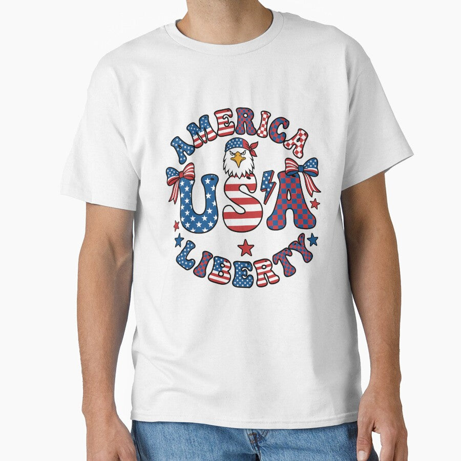 Girls Fourth of July Liberty Eagle by KroghDs