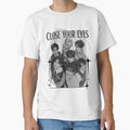 Close Your Eyes Multinational K-Pop Debut Kpop Boy group K-music south korean Boy group Scrapbook Collage Cozy Y2K Vintage Design by HELL0WBELLO