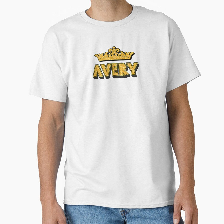 Avery Personalized Funny Custom Name Crown Design by Watsonarts