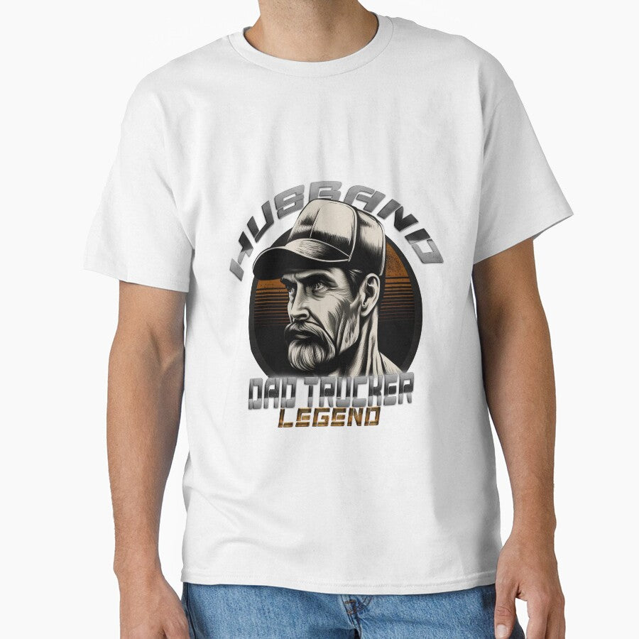 husband dad trucker legend by Shopinow