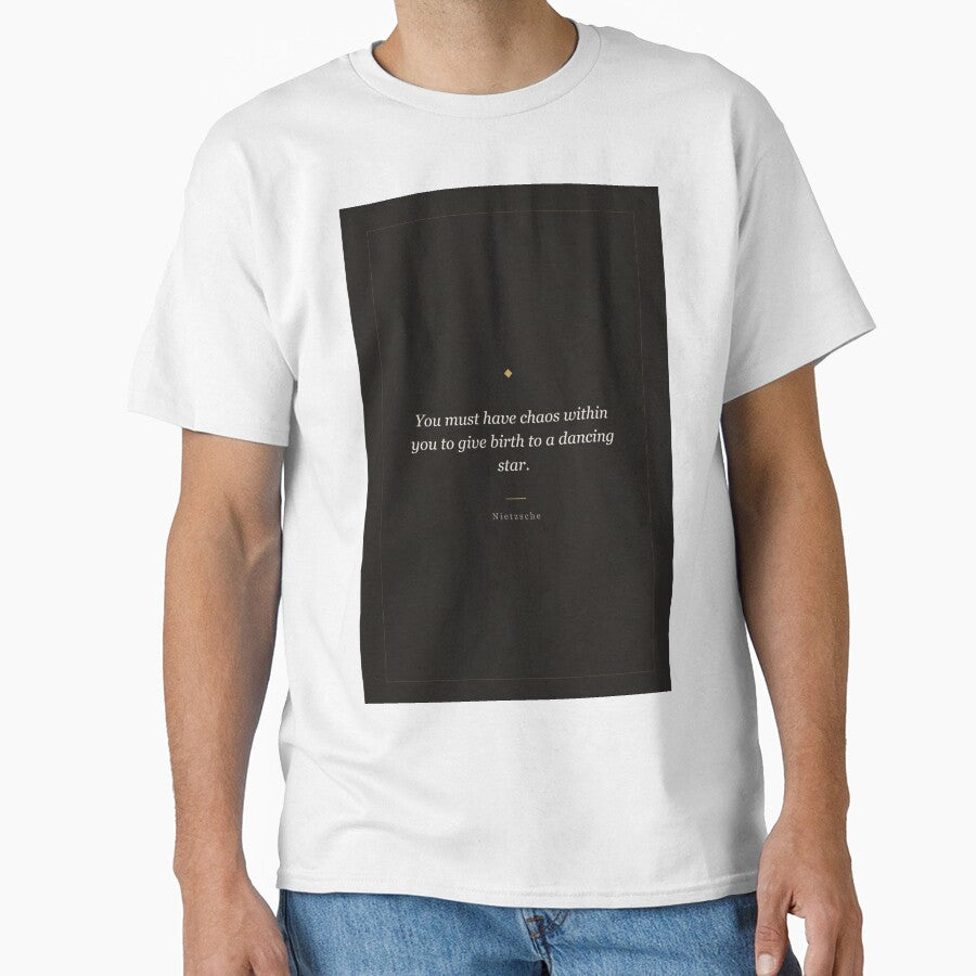 You Must Have Chaos Within You - Nietzsche Quote Print by ochreink