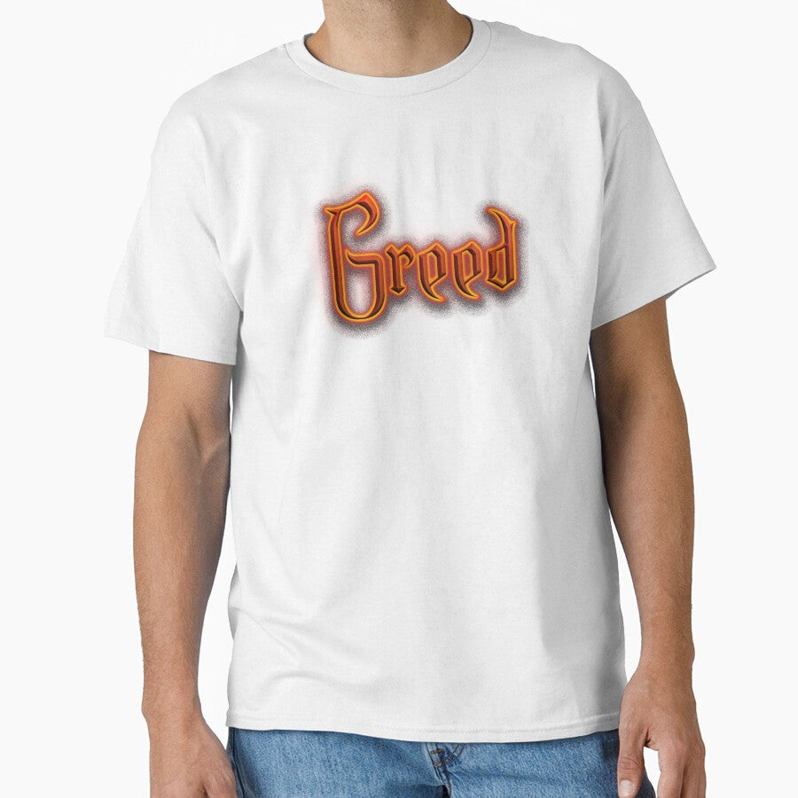 Greed (Fiery Glowing Text) by Swabcraft