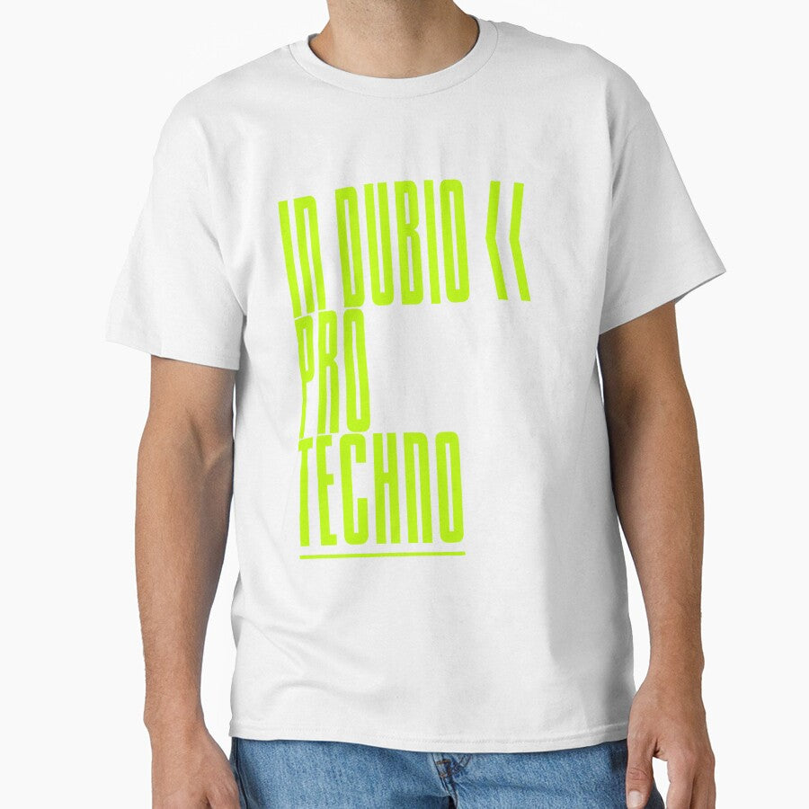 IN DUBIO FOR TECHNO by Ecmoprints