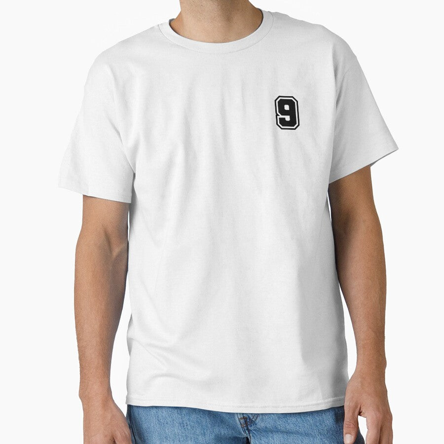 Number 9 - Classic Minimalist Digit by stickerorange
