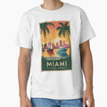 Miami Vintage Travel Poster by TravelerRat