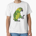 Happy Yellow Nape Amazon Parrot by StuffInBetween