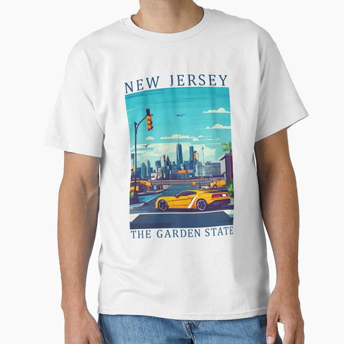 30 New Jersey Travel Poster by Lucy Goosy Art