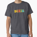 ❤️ Dixie Personalized Name Wavy Retro Shirt, Coffee Mug, Sticker Gift by HelixPedia