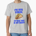 i'm into fitness, fit'ness taco in my mouth by ladylalitafanta Unisex , , , Long Sleeve Tee