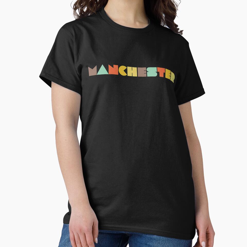Manchester Vintage by designkitsch Unisex , , , Long Sleeve Tee