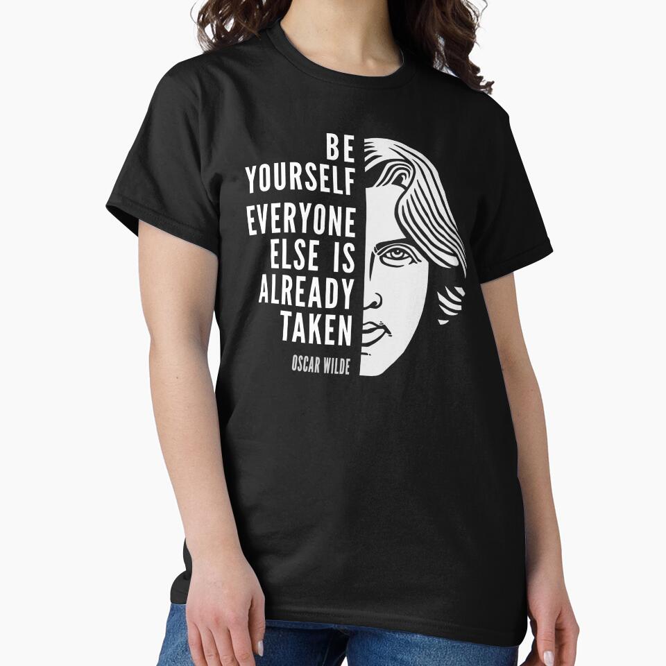 Oscar Wilde Inspirational Quote: Be Yourself by Elvin Dantes