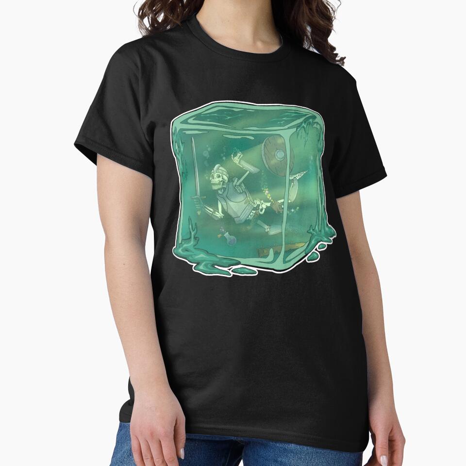 Gelatinous Cube Has a Friend for Dinner by SparklefilthStudios