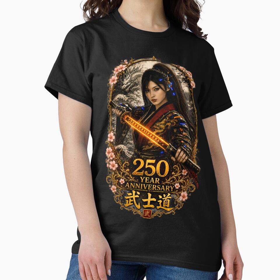 Cyber Samurai Woman – Bushido 250th Anniversary by Dragon-Samurai
