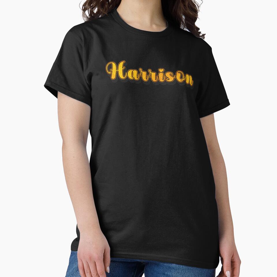 Harrison Personalized Name Design with Heart | Funny Custom Gift by Watsonarts